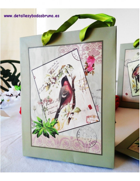 Bolsas con asa Green Bird ULTIMAS 4 UNIDADES