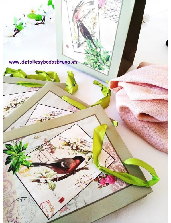 Bolsas con asa Green Bird ULTIMAS 4 UNIDADES
