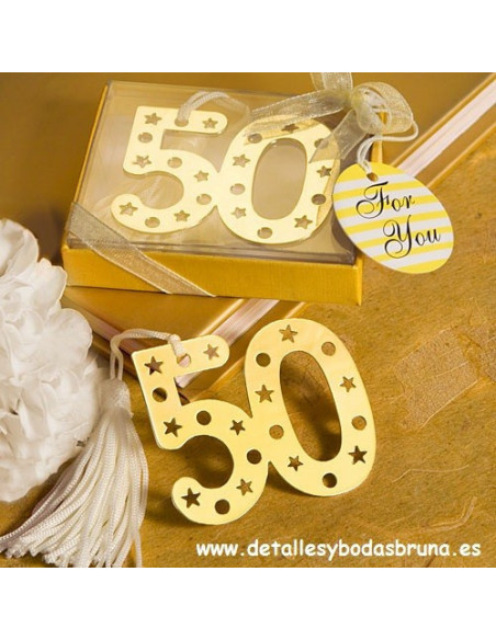 Marcapaginas 50 Aniversario 