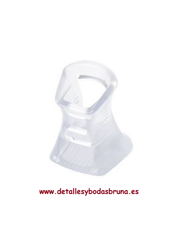 Protectores de Tacon con Bolsa de Organza y Tarjeta OFERTA 