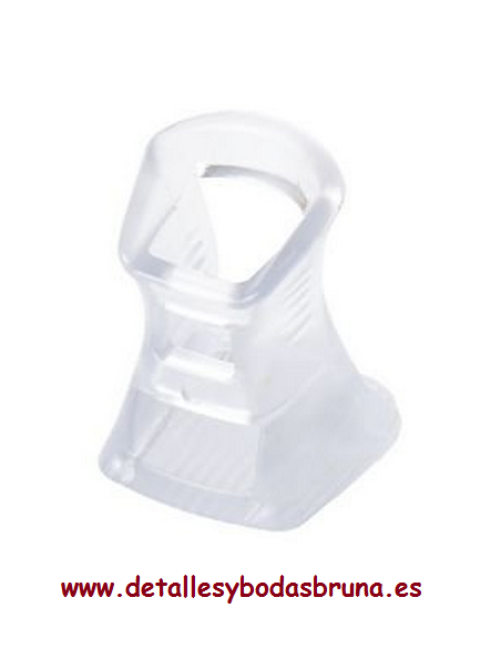 Protectores de Tacon con Bolsa de Organza y Tarjeta OFERTA 