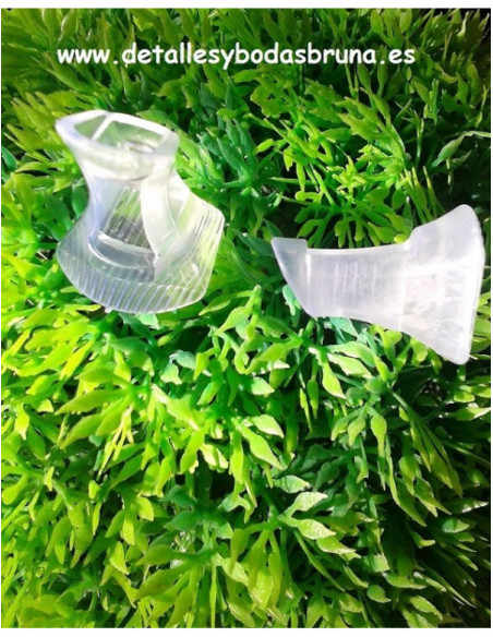 Protectores de Tacon con Bolsa de Organza y Tarjeta OFERTA 