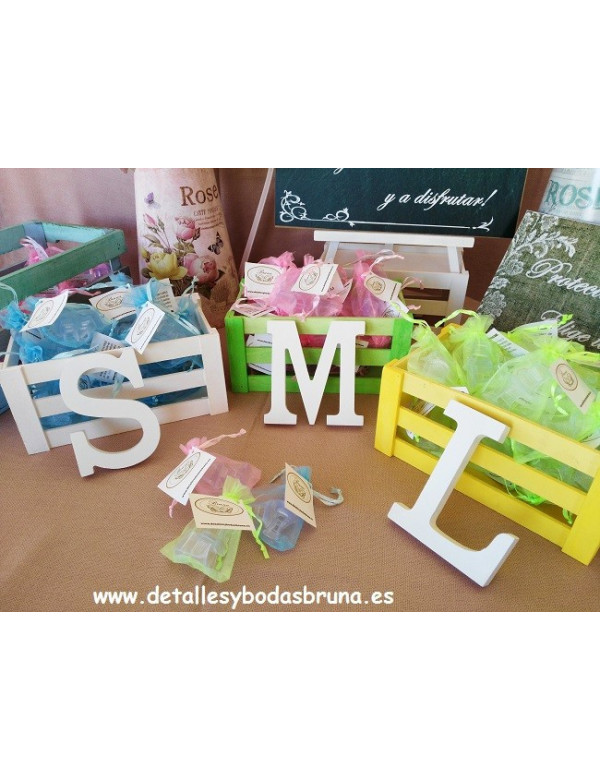 Protectores de Tacon con Bolsa de Organza y Tarjeta OFERTA 