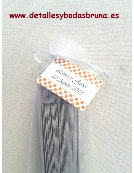 Abanico Liso Plata 23 cm 