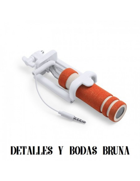 Palo Selfie para Móvil Naranja