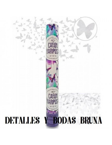 Cañón confetti Mariposas