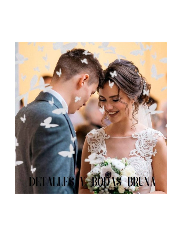 Cañón confetti Mariposas