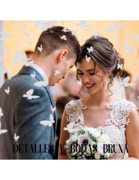 Cañón confetti Mariposas