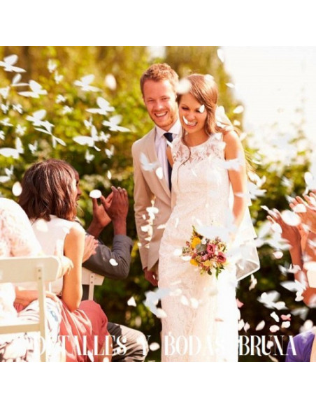 Cañón confetti Mariposas