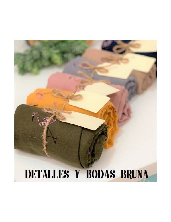 Pashminas Flamenco preparadas con Cuerda y...