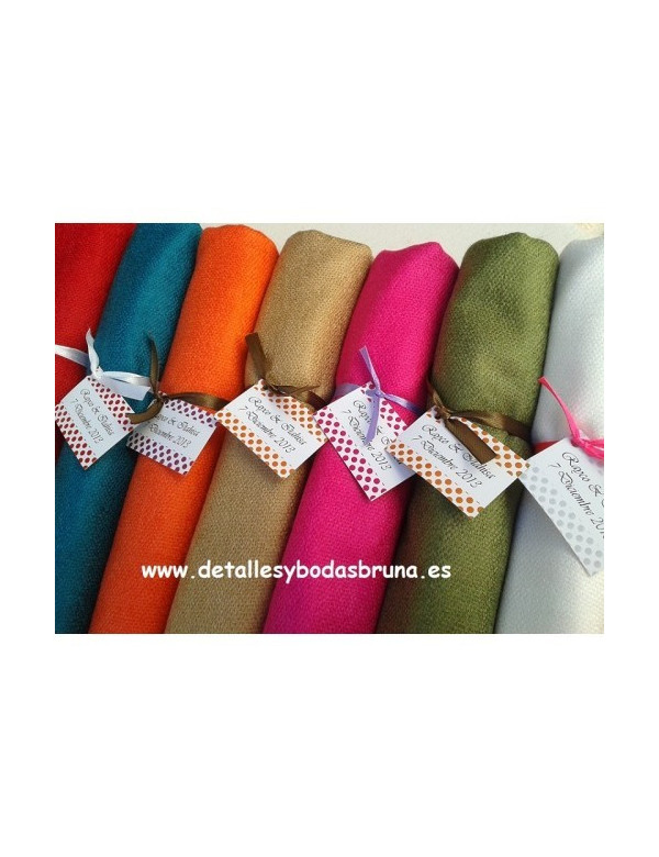 Pashminas Colores Amplias