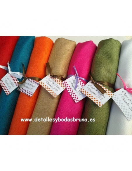 Pashminas Colores Amplias