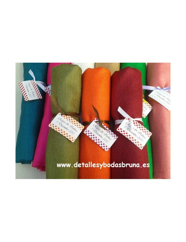 Pashminas Colores Amplias