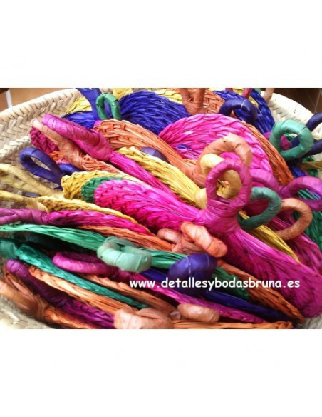 Pay pay de Rafia colores surtidos OFERTA TEMPORAL