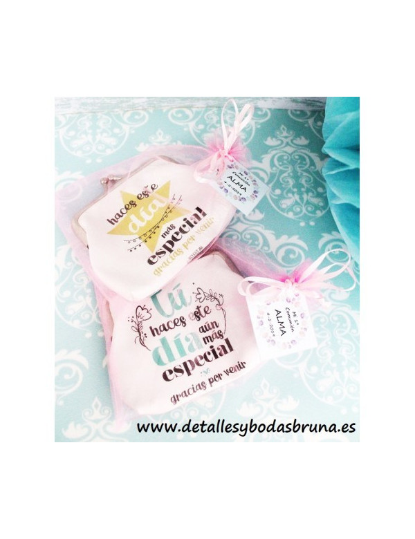 Monedero Mensaje Frase Gracias por Venir