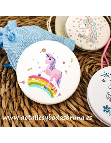 Espejo Unicornios -ULTIMA UNIDAD-
