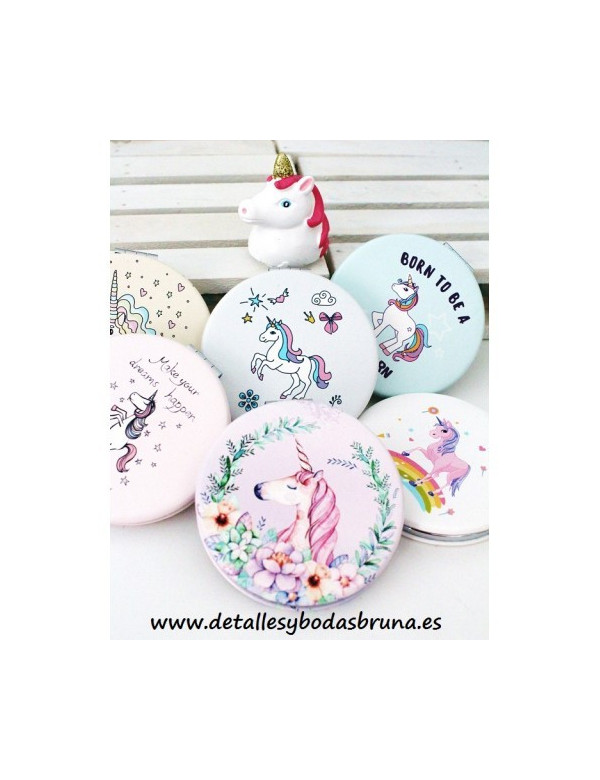 Espejo Unicornios -ULTIMA UNIDAD-