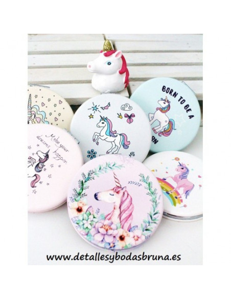 Espejo Unicornios -ULTIMA UNIDAD-