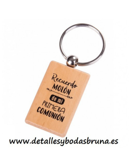 Llavero Mensaje Recuerdo Molón de Mi primera Comunión
