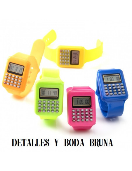 Reloj calculadora barato