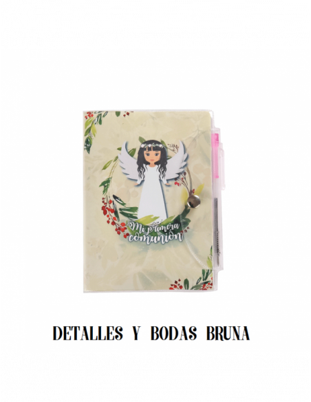 Libreta de comunion niña angelito