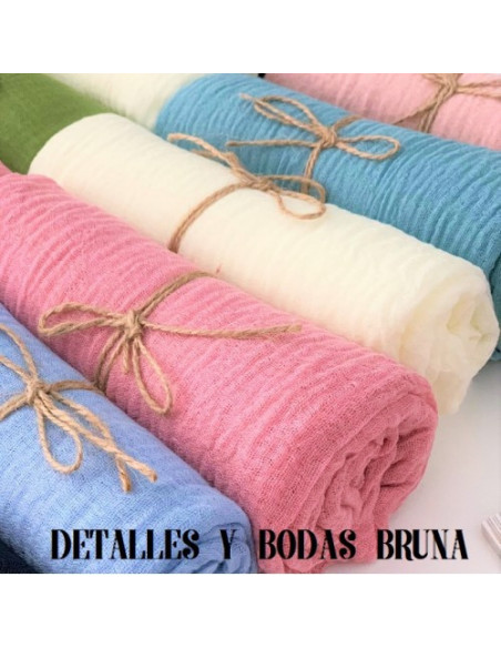 Pashminas Esponjosas para Boda y Comunión con cuerda