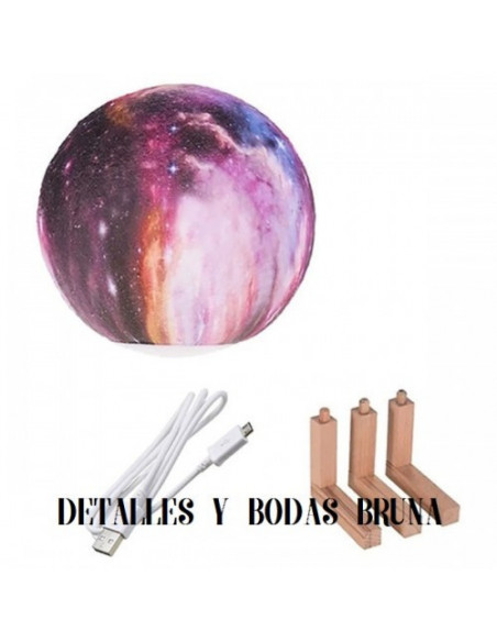 Lampara Luz Led Universo