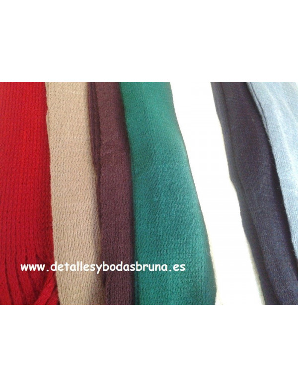 Bufandas Lisas para Hombre 