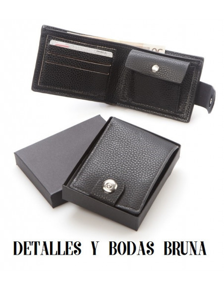 Cartera en caja negra