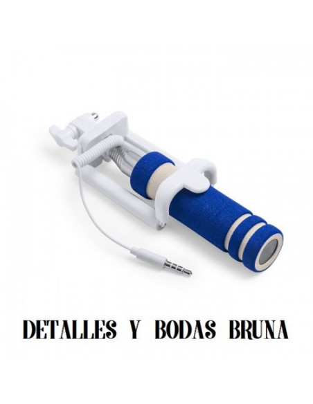 Palo Selfie para Móvil Azul