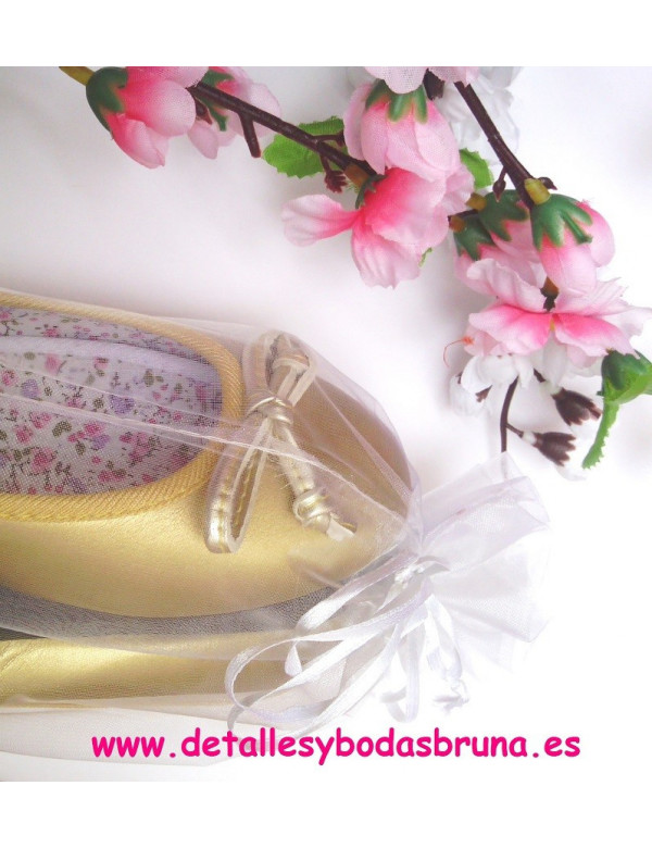 Bolsas de Organza Blancas Grandes 