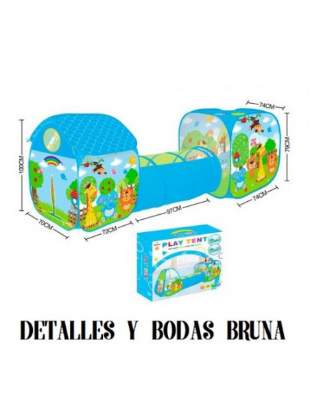 Túnel de Juegos Actividades Infantil Zoo