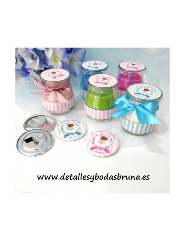 VELAS PERSONALIZADAS COMUNION BAILARINA - ELIGE...