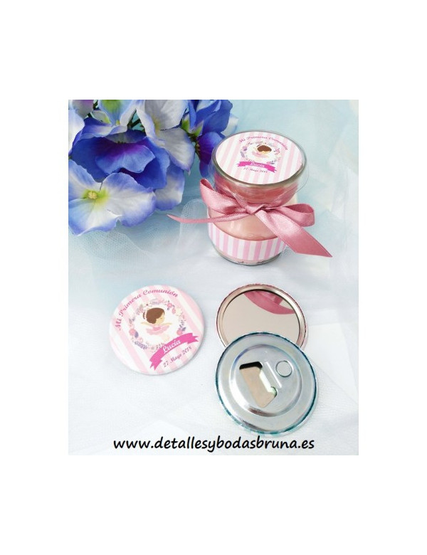 VELAS PERSONALIZADAS COMUNION BAILARINA - ELIGE...