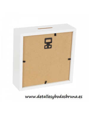 Hucha de Madera Elefante Bautizo Baby Shower 2