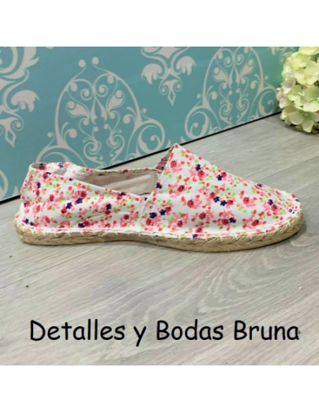 Alpargatas de Flores Vintage (lote 36 pares)