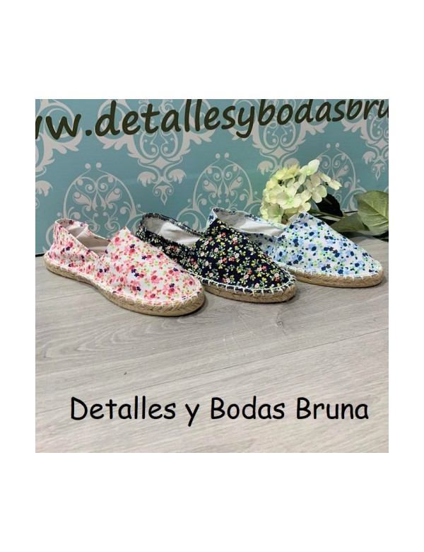 Alpargatas de Flores Vintage (lote 36 pares)