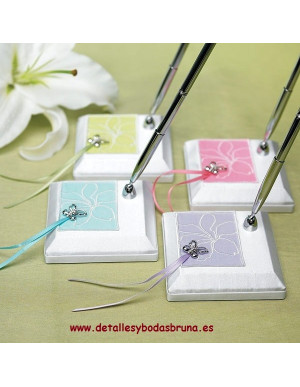 Libro de Firmas con Peana Mariposas 2