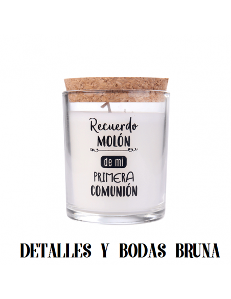 Vela Recuerdo Molón de Mi Primera Comunión