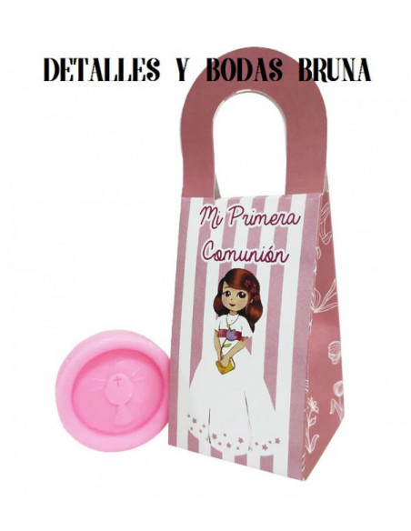 Jabón Comunión Cáliz en Bolsa Comunión Niña Celia