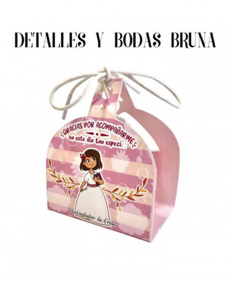 Ambientador Mikado para Comunion Niña Rosa