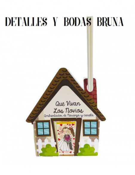 Ambientador Mikado Casita para Boda
