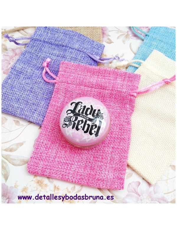 Bolsas de Lino Mini ESCOGE COLOR