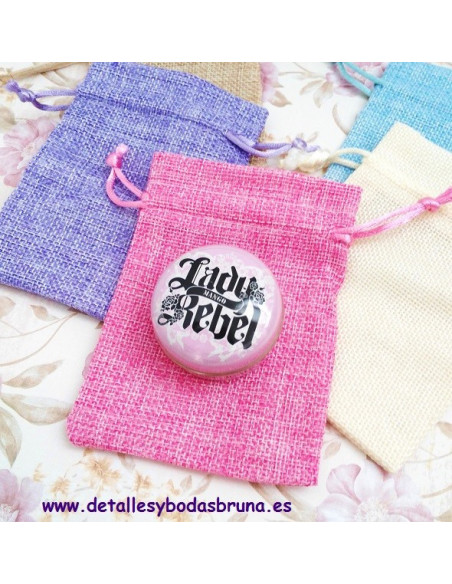 Bolsas de Lino Mini ESCOGE COLOR