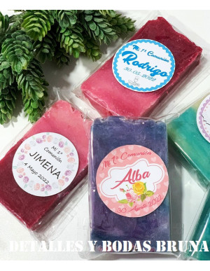 Jabones Artesanales personalizados 2