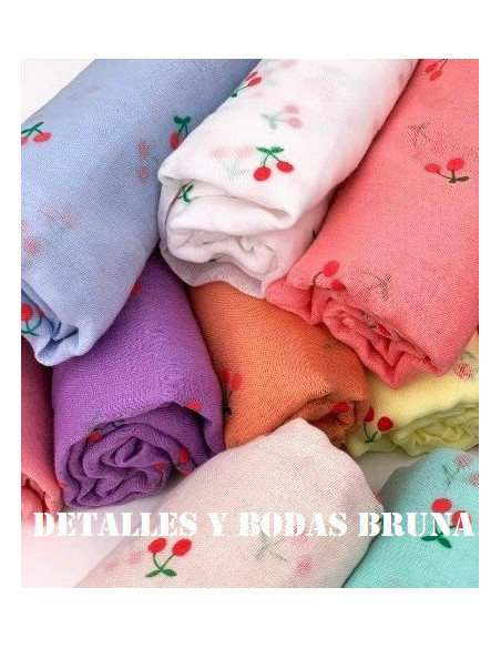 Pashminas Cerezas
