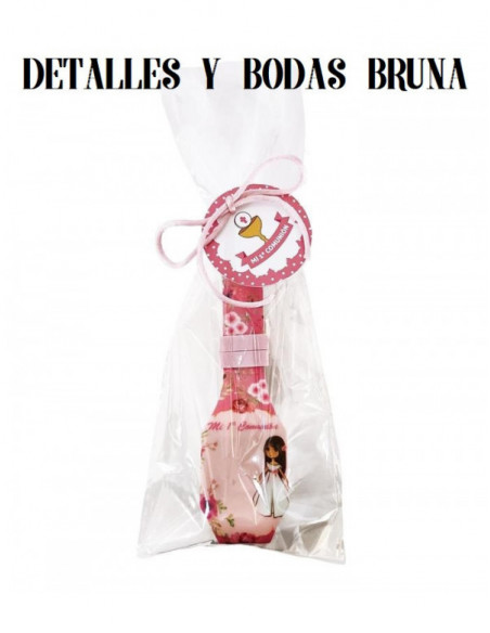 Reloj Comunión Niña Rosa con Bolsa y Tarjeta