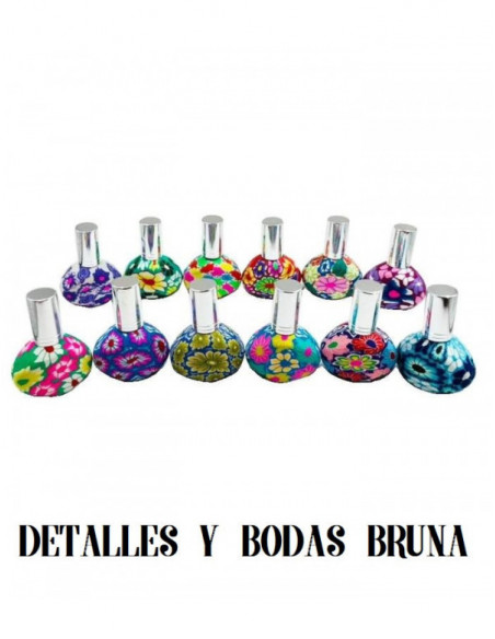 Perfumador Floral Ovalado para Boda y Comunion