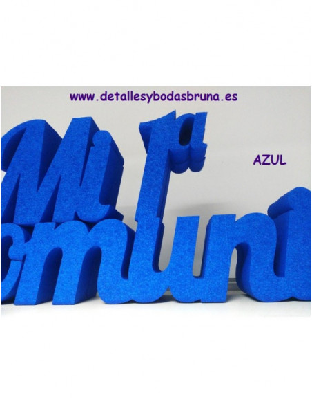 Nombre de Corcho para Comunion y Boda