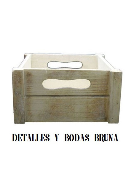 Caja de Madera Natural